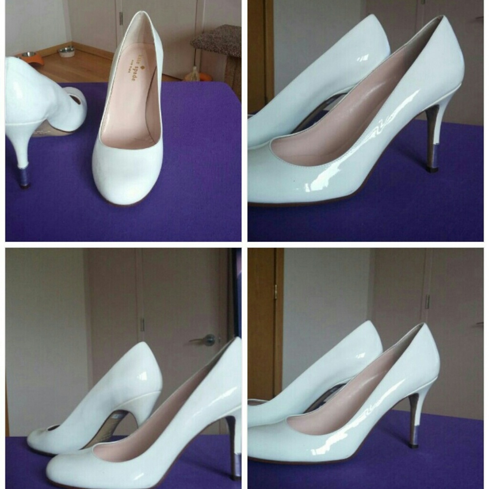 Brand new wedding white heels